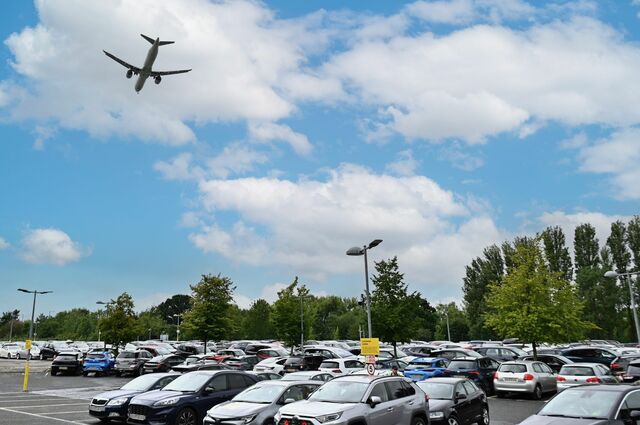 Manchester airport parking display
